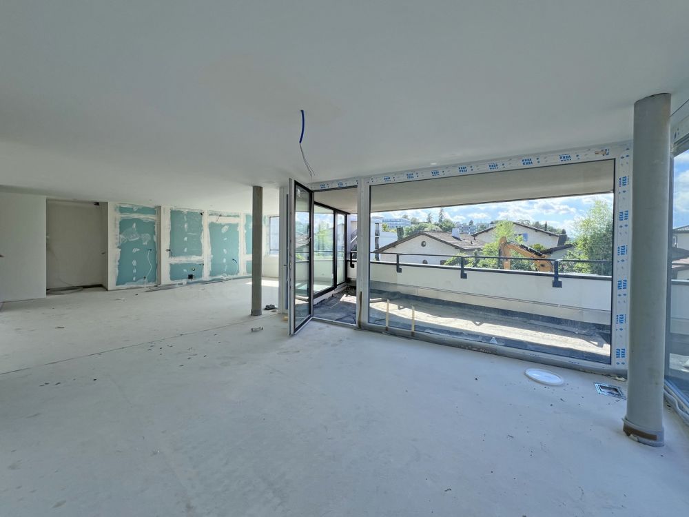 4.5 pièces au rez-de-jardin - Élégance architecturale ! - Lot 1 - Cuisine/séjour/salle à manger