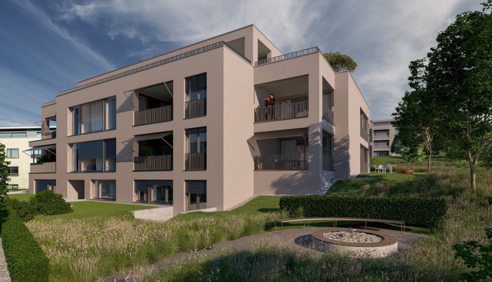 Neubauprojekt mit grosszügigen Mietwohnungen sowie Einstellhalle -  Bild 1