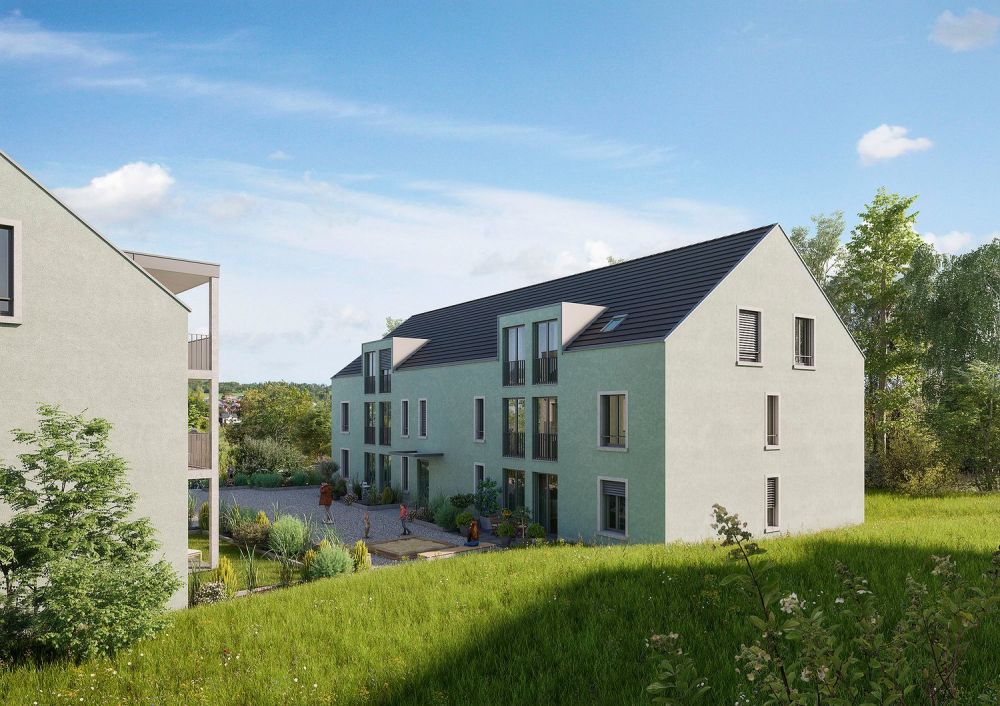 Dänkelbachweg 3 & 5 - Ihr Wohn-Ensemble in Lengnau - Aussenvisualisierung
