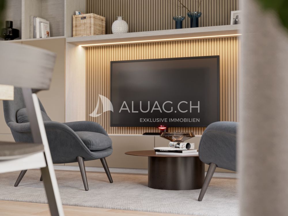 4.5 ZIMMER NEUBAUWOHNUNG im PARTERRE - Hochwertige Materialisierung mit individueller Farbwahl für ein stilvolles Wohnambiente.