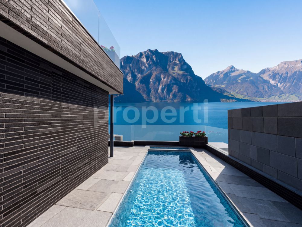 Vespera Terrasse I  5.5 Zimmer, Seesicht, Infinitypool  Neubau in Weggis - Image 3