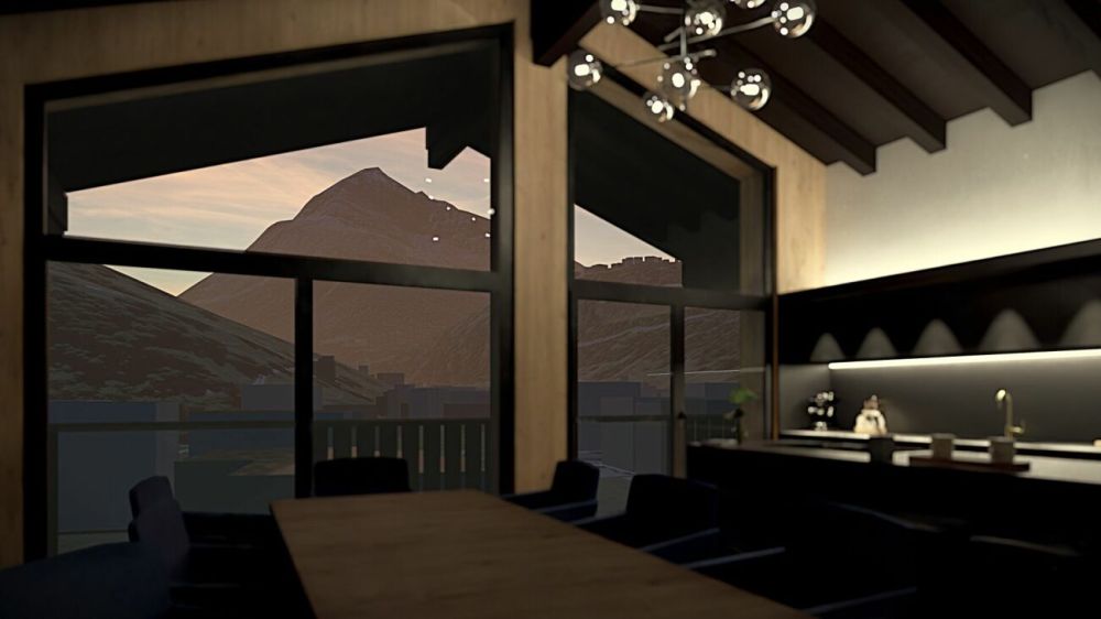 Primavera Saas-Grund neue Attikawohnung. Wellness im Haus. -  Bild 8