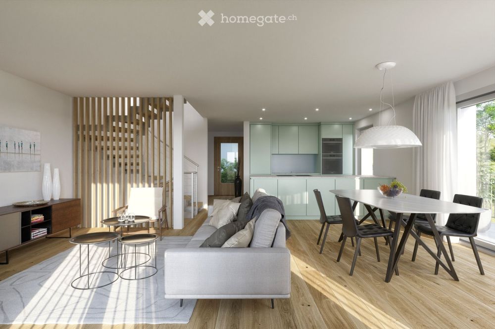 Doppeleinfamilienhaus "Böschmatt" in Sissach - zentrumsnah Wohnen - in grüner Umgebung Leben - Bild 4