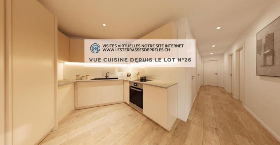 Derniers 4,5 pièces neufs avec terrasse, jardin et vue sur le lac - Appartement 4.5 pièces - image - 4