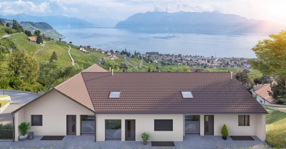 Élégante maison - Vue lac imprenable au cœur du Lavaux - Maison jumelée 5.5 pièces - image - 5