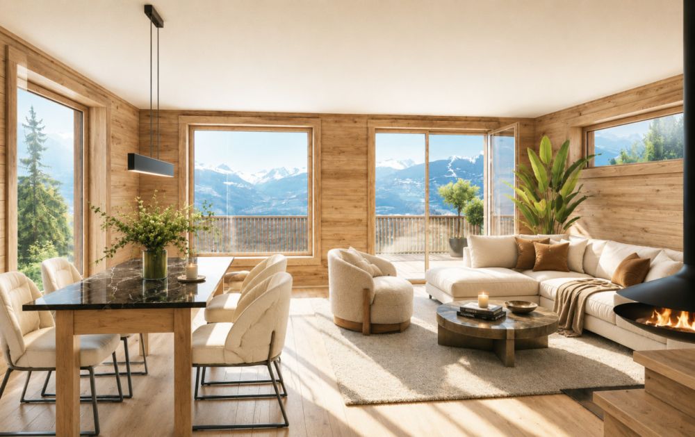 Chalet der Luxusklasse mit Panoramablick -  Bild 2