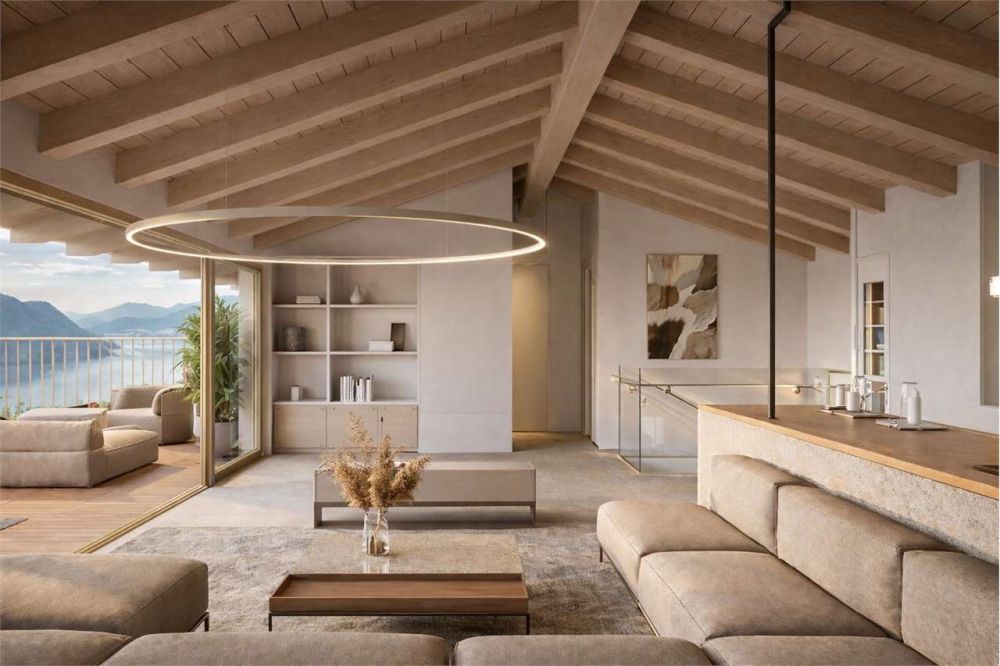 Meraviglioso Duplex Panoramico con Vista Lago a Melide - Bild 1