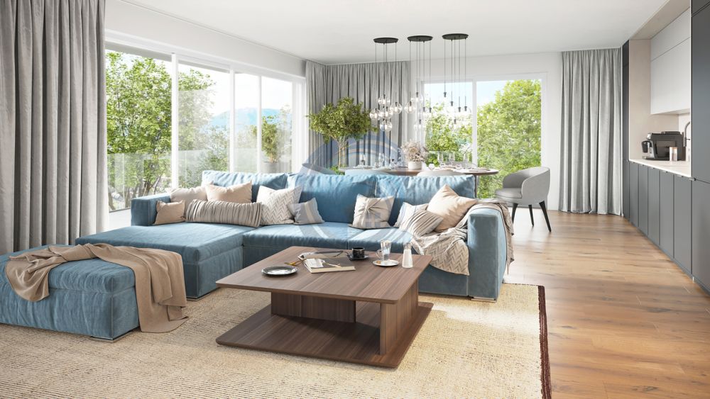 BEL APPARTEMENT DE 4.5 PIÈCES NEUF AU REZ-DE-CHAUSSÉE AVEC JARDIN -  Bild 6
