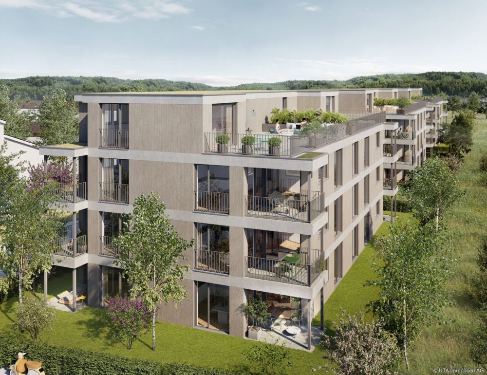 Attraktive 2.5-Zimmer-Neubauwohnungen an ruhiger und zentraler Lage - Aussenansicht