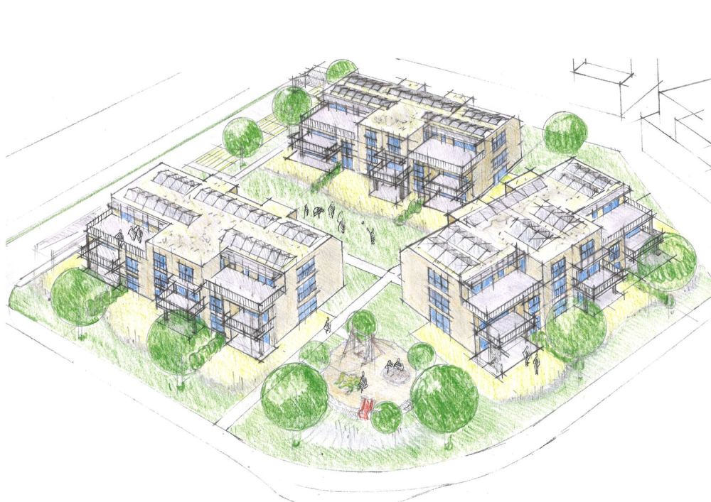 4.5-Zimmer-Attikawohnung mit allem Komfort - Visualisierung