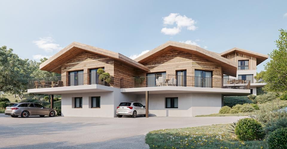 Réalisez vos rêves chalet mitoyen neuf no 2 en résidence principale - Chalet 4.5 pièces - image - 1