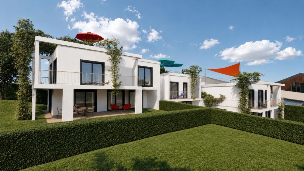 NEU - 95 m2 Terrassen und Dachgarten für diese 4,5-Zimmer-Villa mit 344 m2 Nutzfläche -  Bild 8
