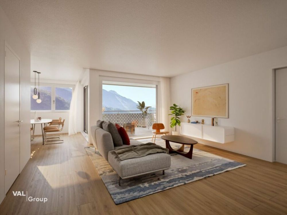 Neubauprojekt Sänder - 3.5- und 4.5-Zimmer-Eigentumswohnungen in Niedergesteln -  Bild 3