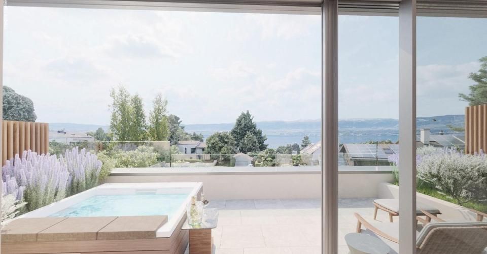 Villa ELISA - L'élégance, la lumière et la vue sur le Léman. - Maison jumelée 6 pièces - image - 1