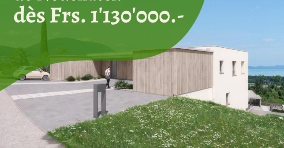NOUVEAU QUARTIER A 10 MIN. DE NEUCHÂTEL ! - Maison 4.5 pièces - image - 1