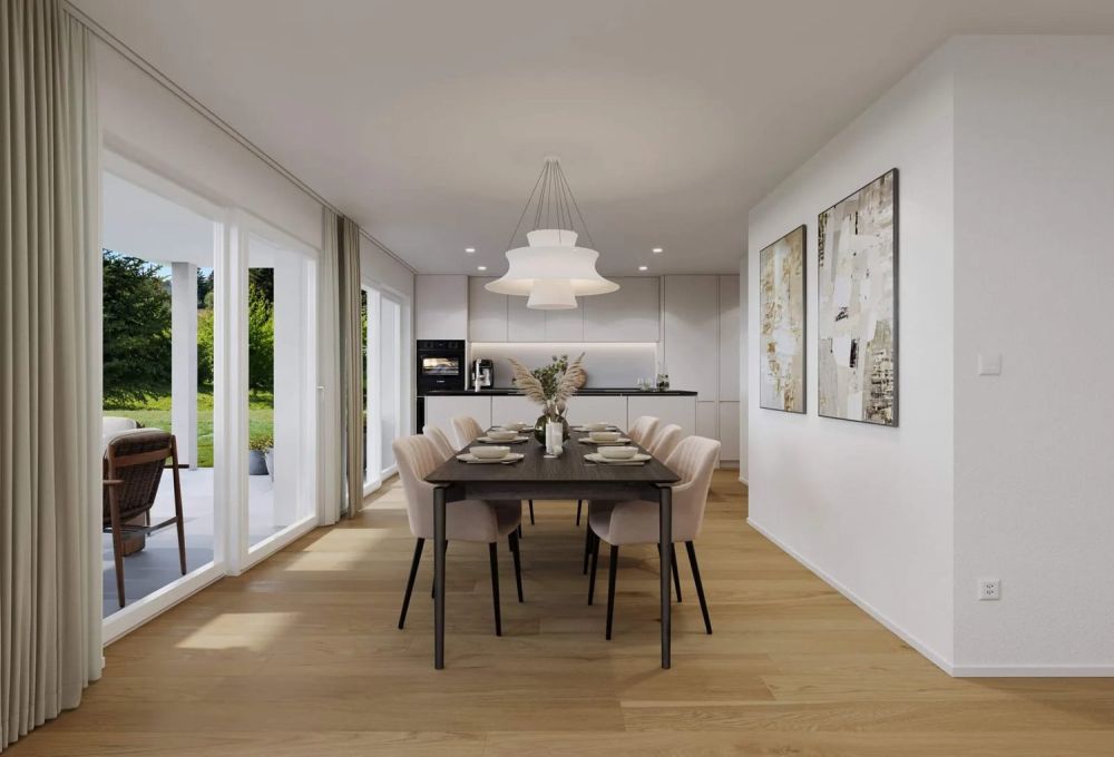 NEUBAU: 4.5-Zimmer Gartenwohnung mit Sitzplatz in Niederbipp (132 m2) -  Bild 6