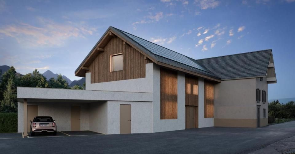 Maisons mitoyennes rénovées avec jardin privatif ? Chessel (VD) - Maison 4.5 pièces - image - 2