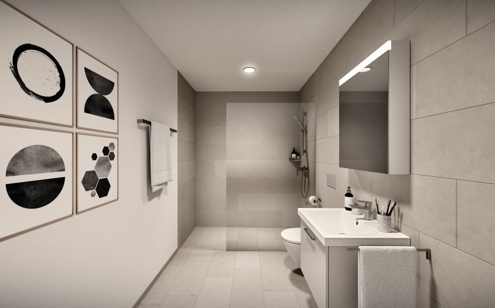 Moderne Etagenwohnung mit hochwertigem Ausbau  2.5 Zimmer in Stüsslingen - Bild 6