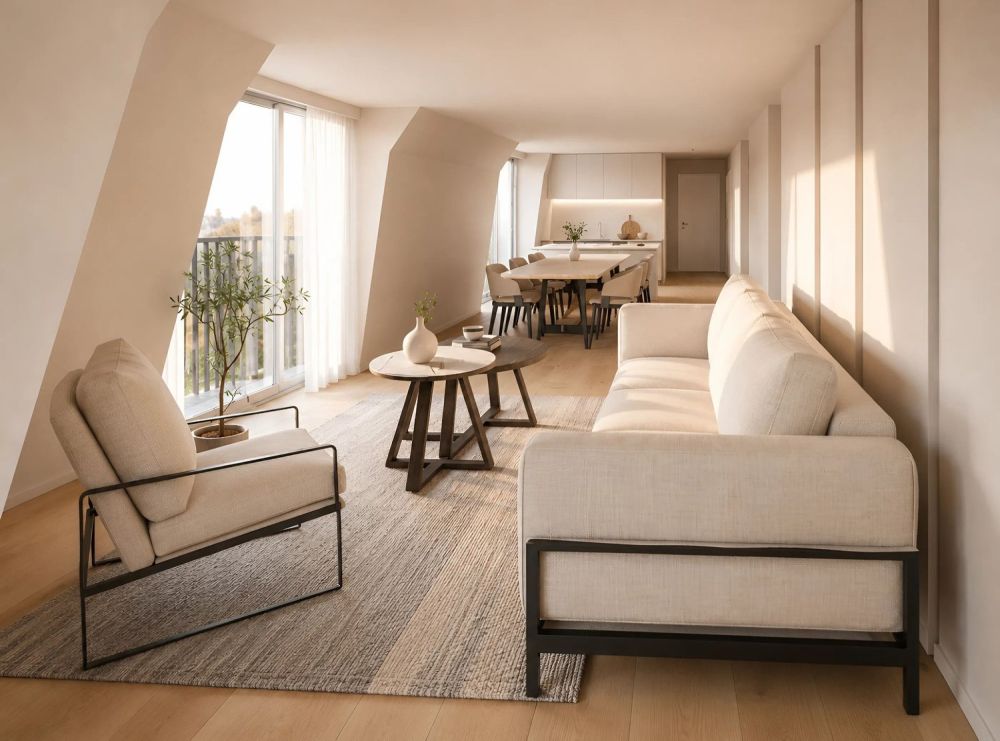 ATTIQUE DE 4 pièces - Une adresse contemporaine au c?ur de Lausanne - Image 6