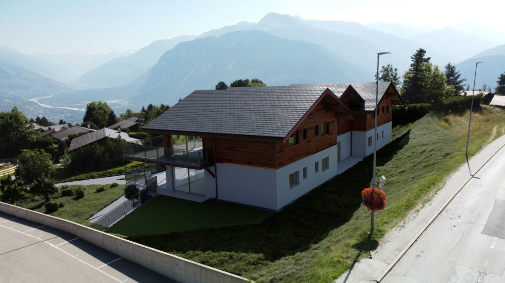 Appartement neuf de 2.5 pièces avec terrasse et vue à Crans-Montana - Résidence principale -  Bild 12