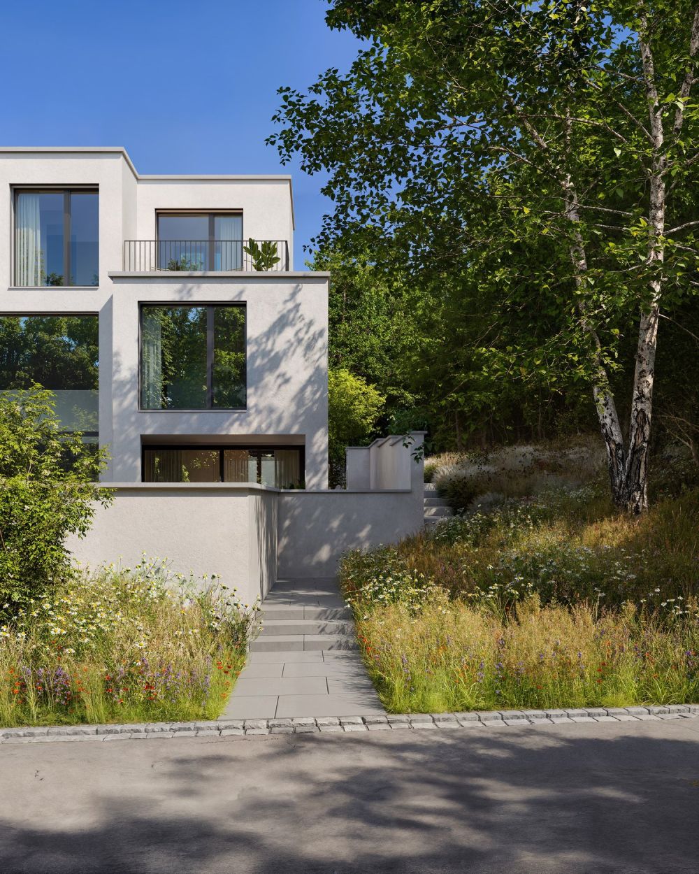 RUCHENACHER PARK - RUCHENACHER PARK_Ansicht Süd_Haus F