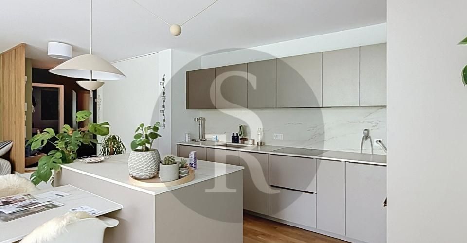 Un écrin contemporain avec jardin privatif - Appartement 2.5 pièces - image - 4