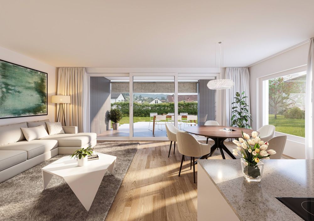 RESERVIERT 2/2 - Neubau Doppeleinfamilienhaus AM RING -  Bild 3