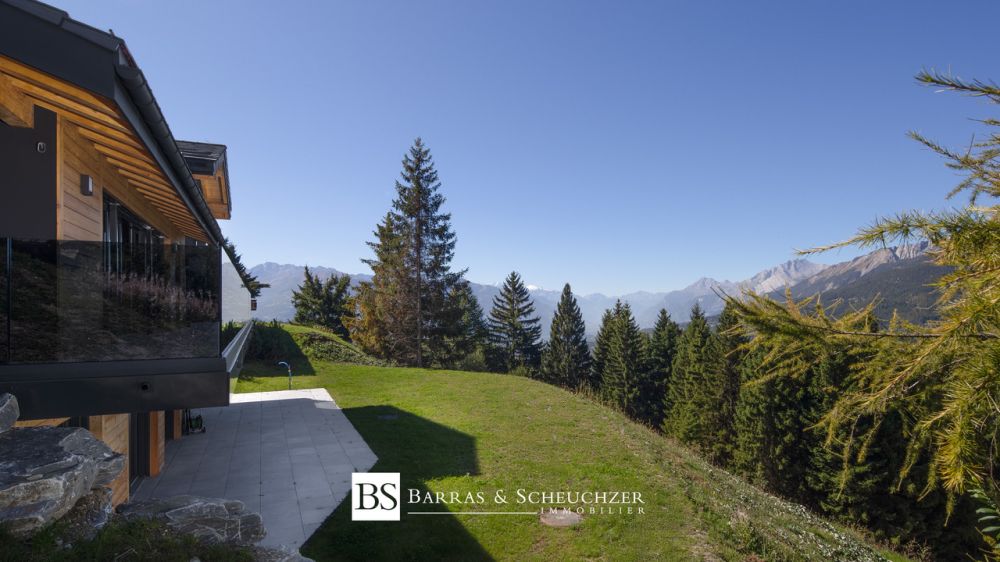 Neues Chalet in einer Wohnresidenz mit außergewöhnlicher Lage - Vue Ouest avec jardin