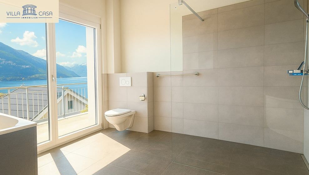 Leben wie im Urlaub  Dachwohnung mit atemberaubender Aussicht - 23023_Bad_3