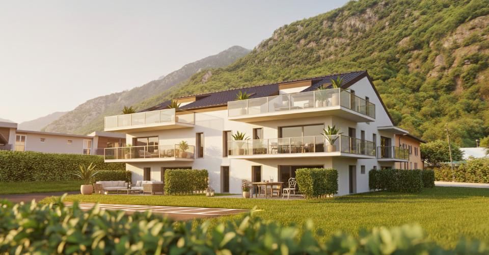 PPE La Dorée – Nouvelle promotion de 8 appartements sur plans à Dorénaz - Appartement - image - 1