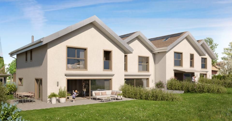NOUVEAU PROJET DE 6 VILLAS FAMILIALES À THIERRENS AVEC JARDINS ! - Maison 6.5 pièces - image - 3