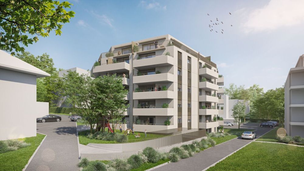 3.5 pièces avec balcon, sur plans / Lot 34 - Bild 4