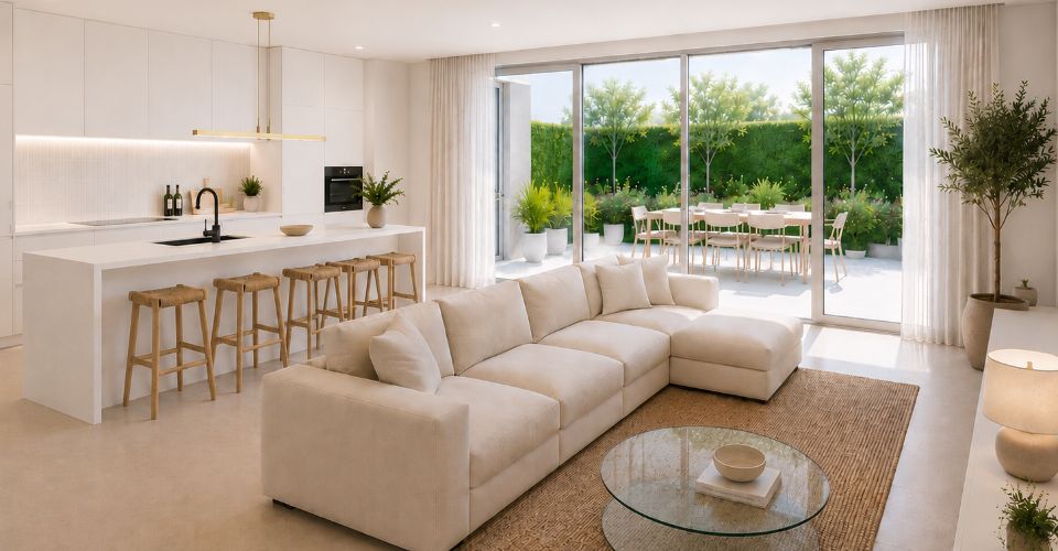L'alliance parfaite entre confort moderne et espaces extérieurs généreux - Appartement terrasse 4.5 pièces - image - 1