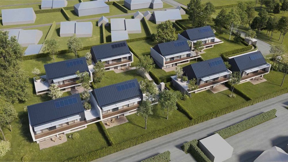 DOMAINE DE BELLEVUE - Bau von 8 Villen mit hohem Standard -  Bild 7
