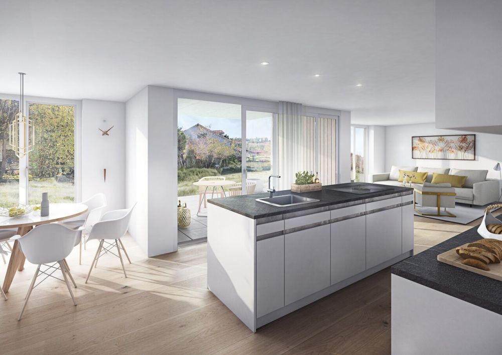 Tolle Erdgeschosswohnung mit verglastem Sitzplatz - Duplex 003