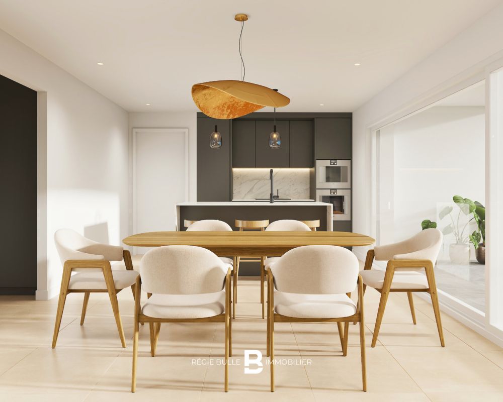 L'Écrin - Votre 3,5 pièces d'exception à St-Légier - Saéée à manger Étages