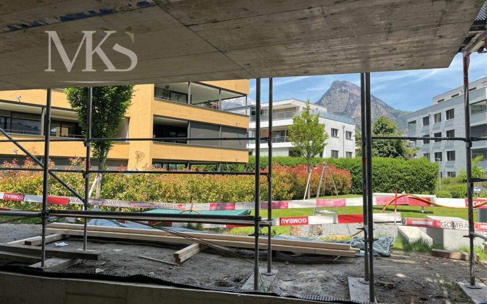 Modernes Einfamilienhaus mit Charakter - Aussicht Wohnbereich
