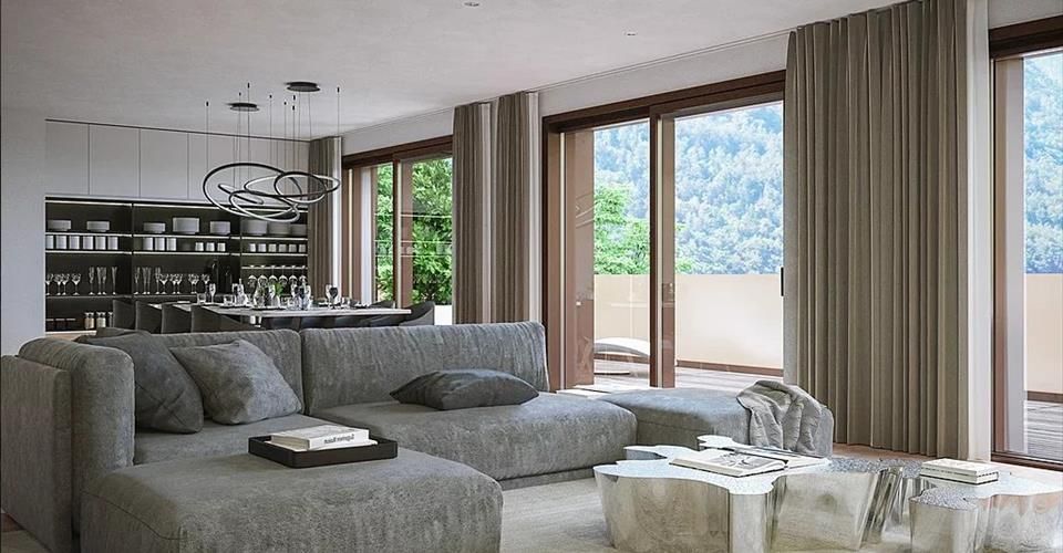 Lumineux appartement de 3.5 pièces avec balcon - Appartement 3.5 pièces - image - 1