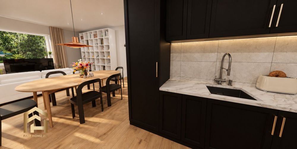 Erstbezug Attika Nord 3.5 Zimmerwohnung - Küche