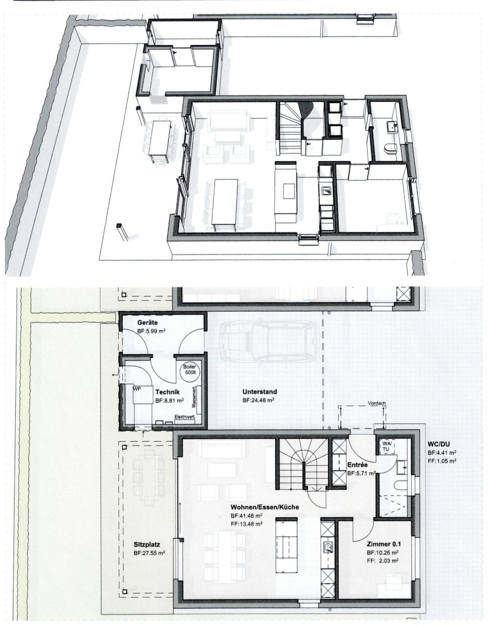 Attraktiv für die Familie! Sonnig ruhig zentral. Kindergarten, Bus, in der Nähe. Schule 3-4 Min. - Bild 4