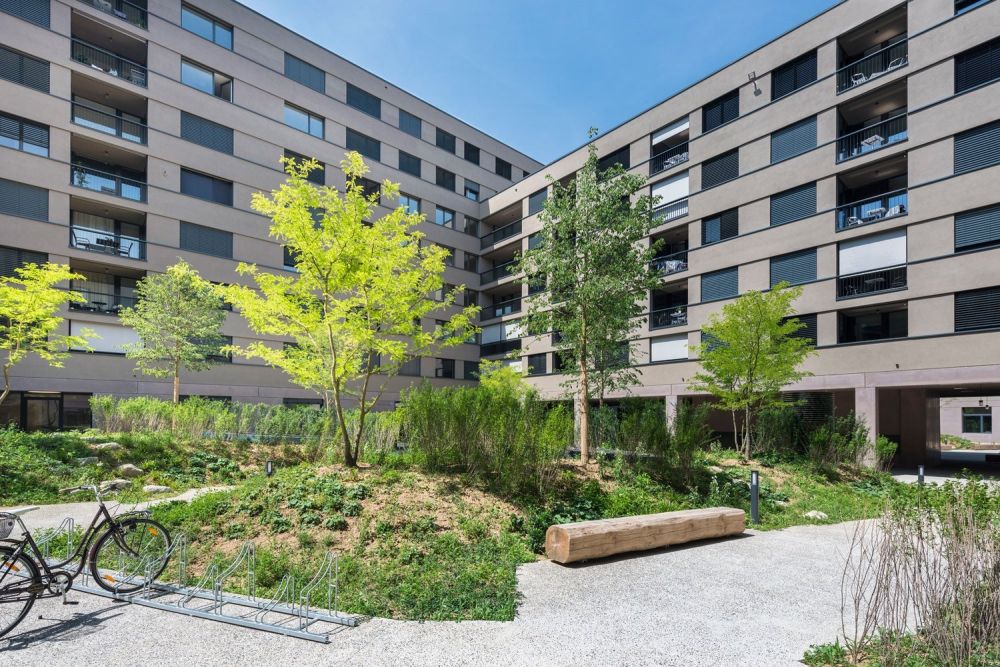 Wunderschöne Wohnung im Erlenmatt-Quartier - Aussenansicht