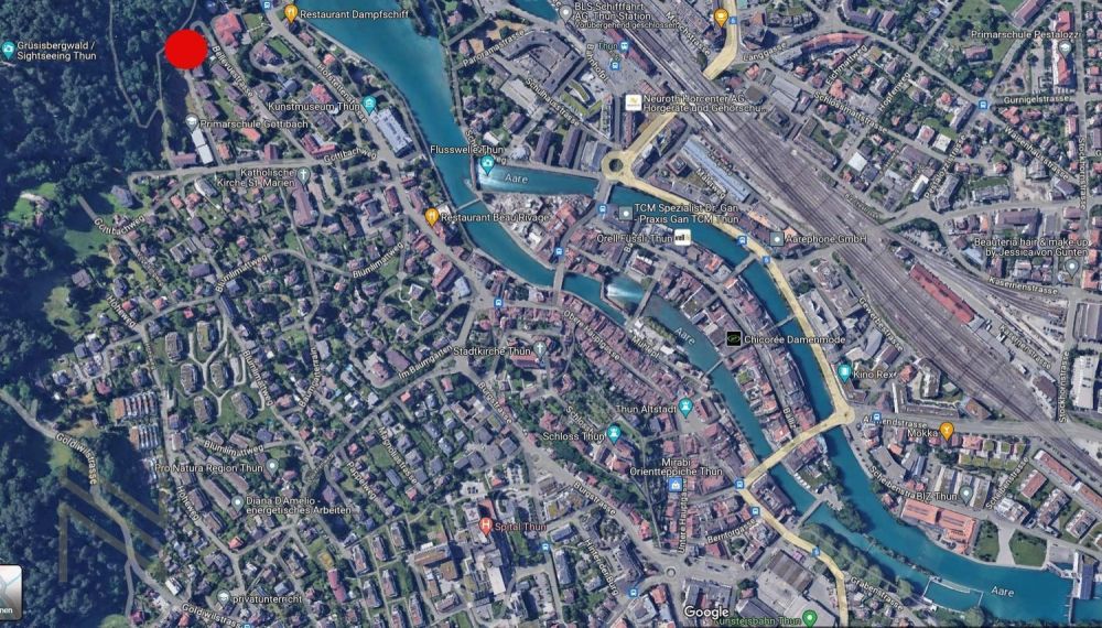 Exklusives Wohnen für junge Luxusliebhaber ? ALLES ANDERS ALS 08/15 - Lageplan der Liegenschaft