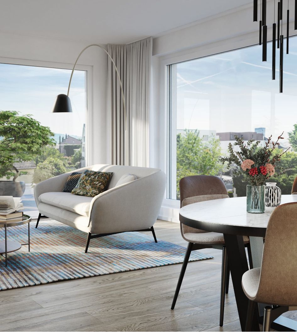 Exklusive Gartenwohnung in der Überbauung Wings, Dübendorf -  Bild 3