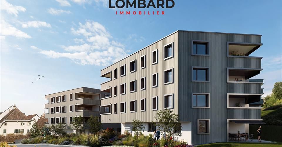 ***RÉSERVÉ*** Appartement de 3.5 pièces en rez-de-jardin - Appartement 3.5 pièces - image - 2