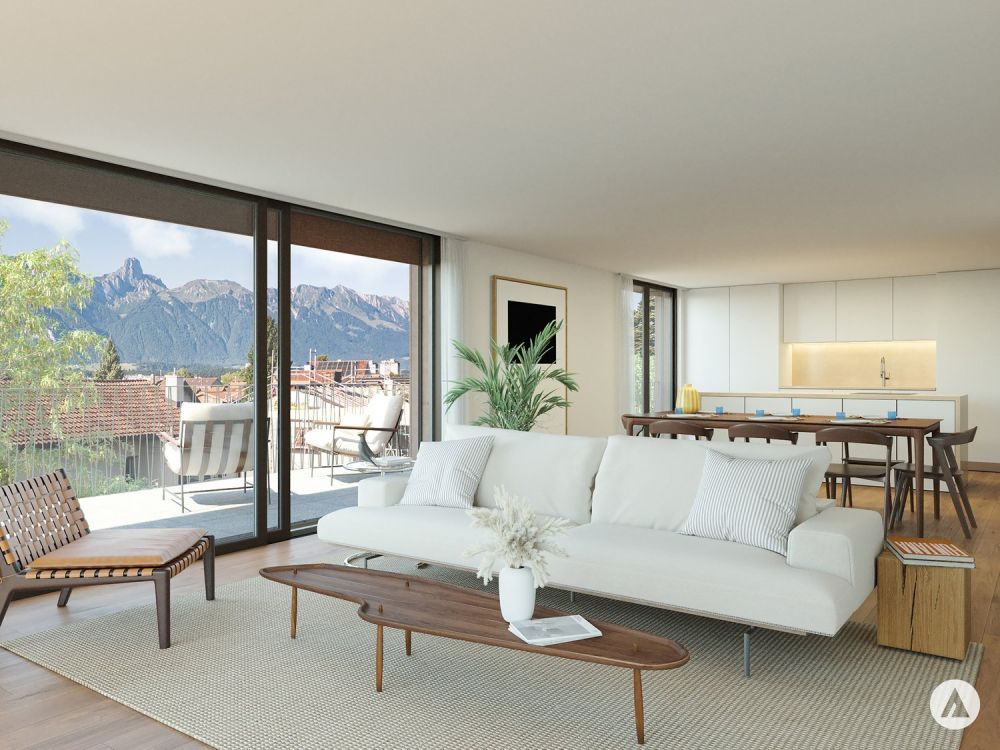 Neubauprojekt Terra: 4½/3½-Zimmerwohnung im 2. OG - Bild 1