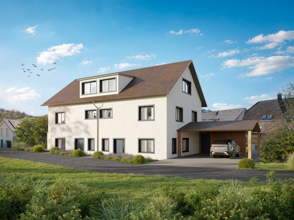 Perfekt für Paare & kleine Familien: Attraktives 5.5-Zimmer-Doppeleinfamilienhaus -  Bild 5