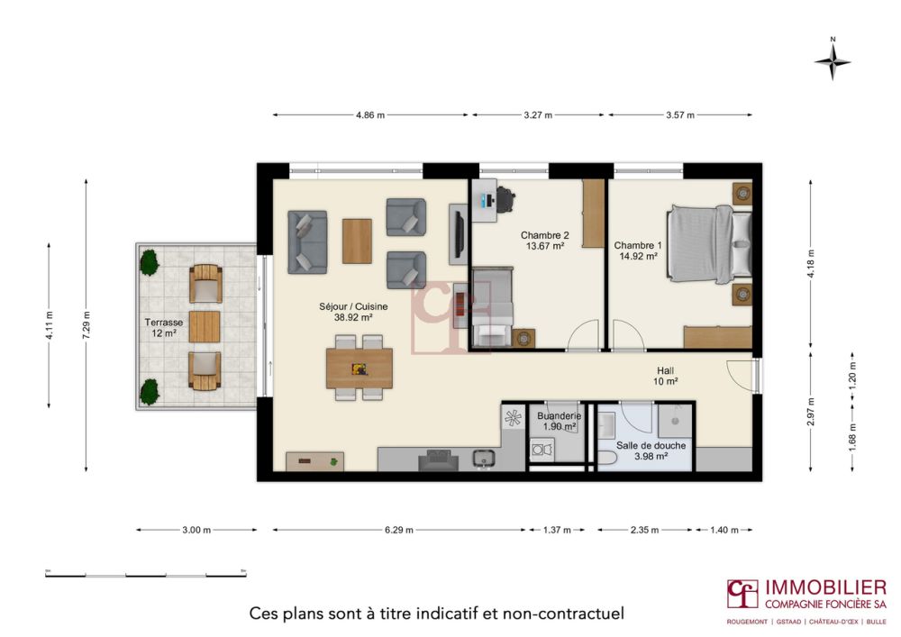La Résidence Les Coteaux Verts de Siviriez - Bild 13