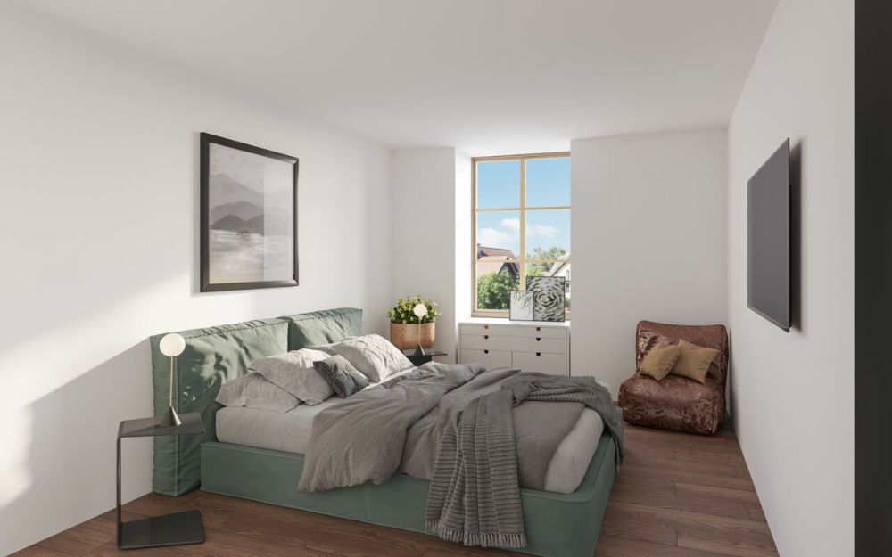 La Sarraz, appartement neuf 2.5 pièces, 75 m2 au rez avec jardin - Bild 9