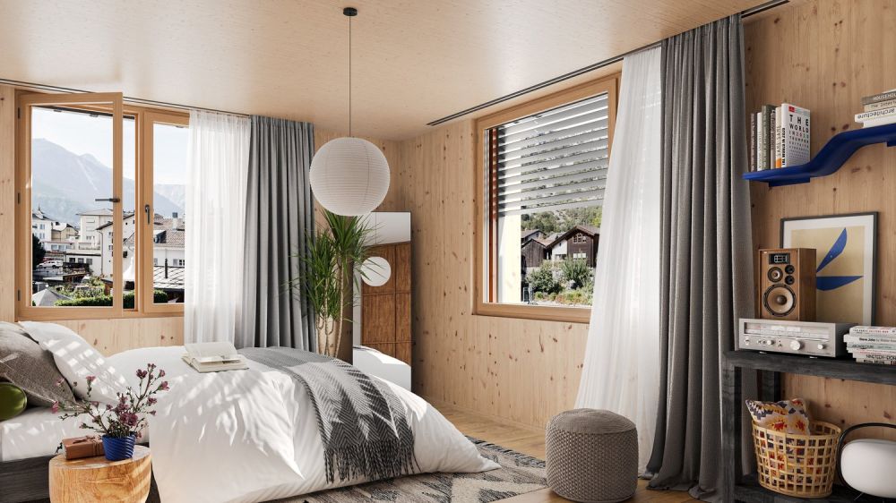 Dein Wohlfühlzuhause in gesundem, atmungsaktivem, modernen Neubau 4.5-Zimmer-Wohnung -  Bild 3