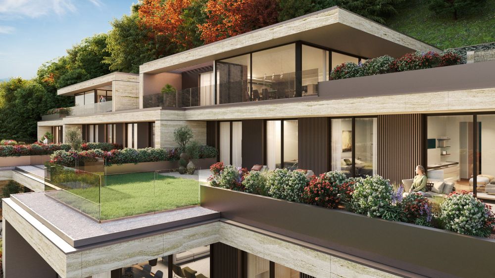 Appartamento 3.5 Locali con Giardino e Terrazzo – Residenza Foresta, Lugano -  Bild 9